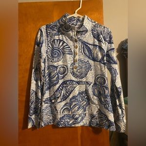 Lilly Pulitzer Stuffed Shells Button up
